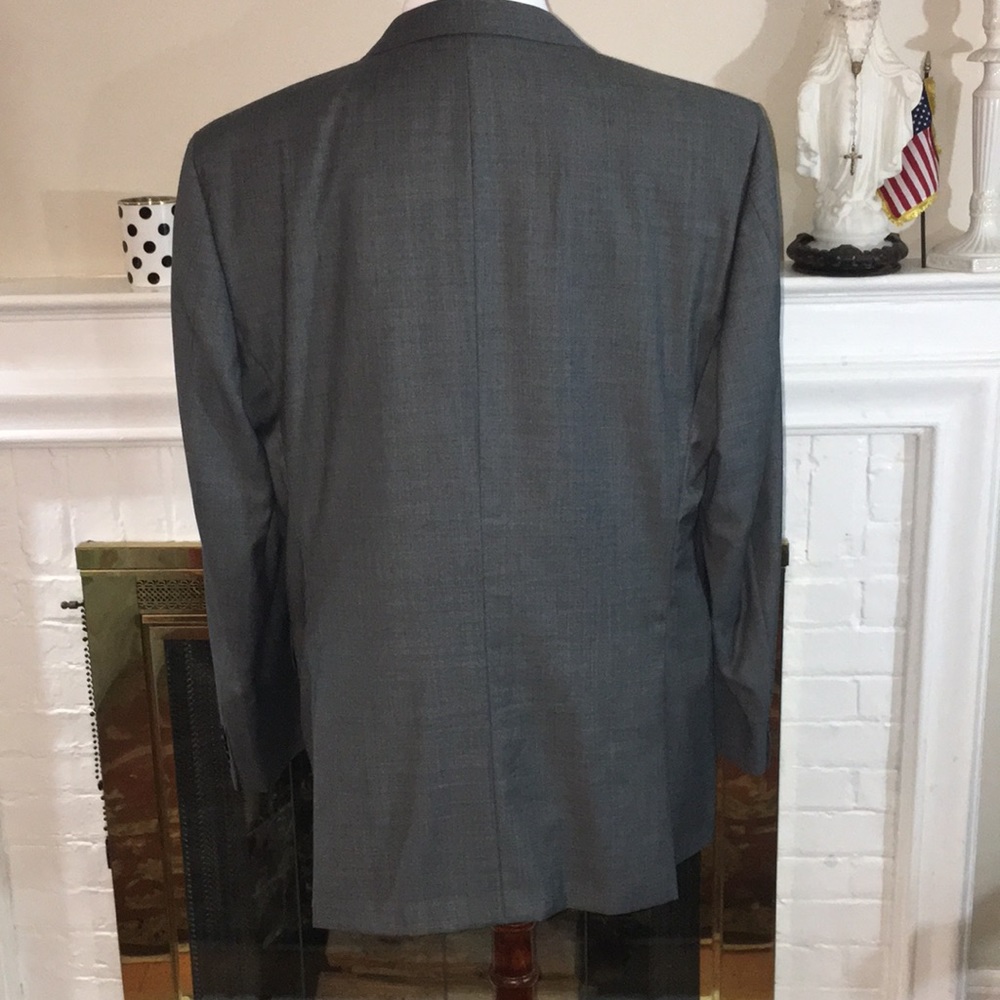 BURBERRY LONDON 2Button Suit 44R Wool Blazer Pants - Picture 3 of 8